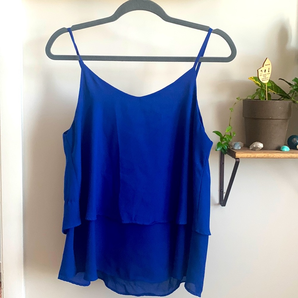 Royal Blue Francesca's tank